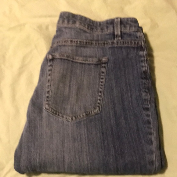 Liz Claiborne City Fit Straight Leg Jeans Sz 8 - Picture 4 of 5
